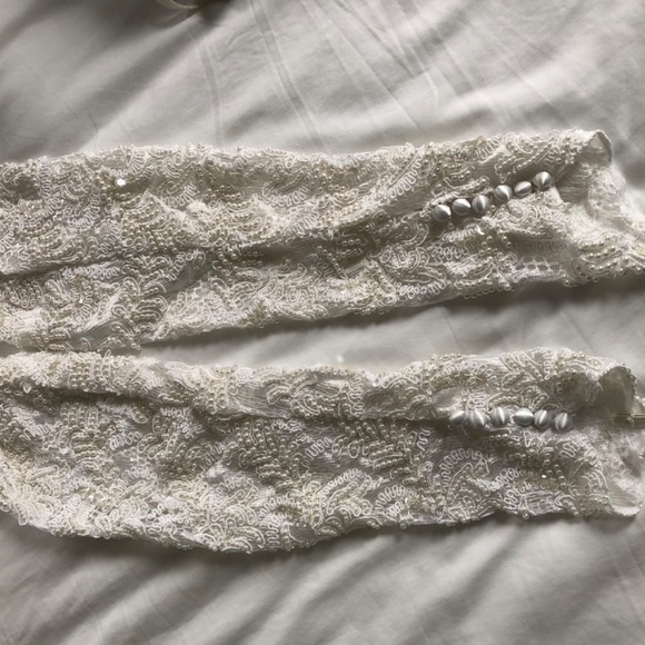 Vintage Mary’s by Gordon Dresses Wedding Dress, Size 12, White, 5 Piece Set - Picture 8 of 16